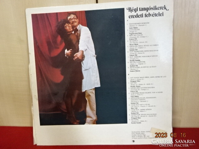 Vinyl LP - pepita lpx- 17734. Against heart problems, young lady, take tango. Jokai.