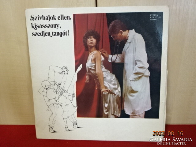 Vinyl LP - pepita lpx- 17734. Against heart problems, young lady, take tango. Jokai.