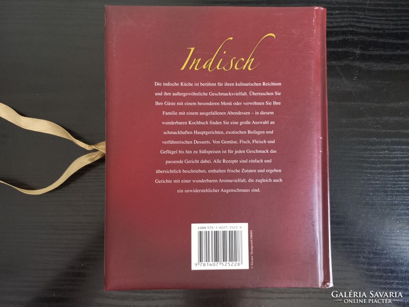 Indiai konyha - német nyelvű képes szakácskönyv