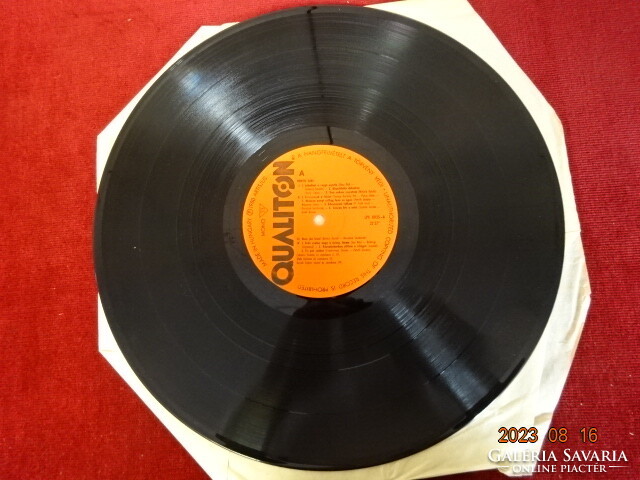 Vinyl LP - qualiton lpx- 10155, mono. Red sari songs. Jokai.