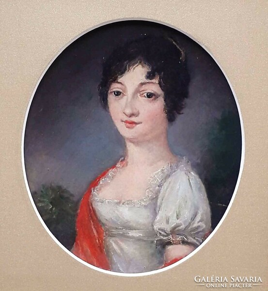 Female portrait / Biedermeier