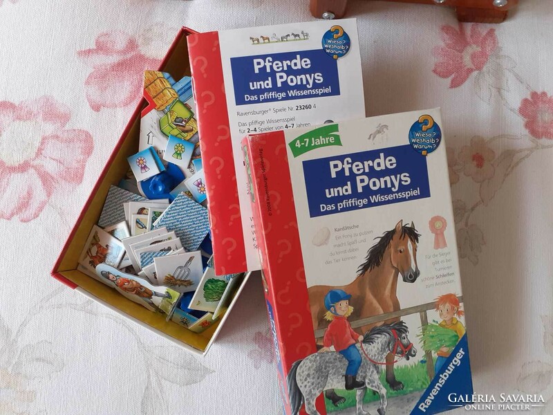 Lovas Társasjáték Ravensburger Pferde und Ponys 23260 4