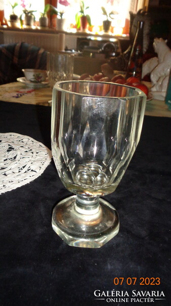 Bidermeier, glass, 7.5 x 13.7 cm