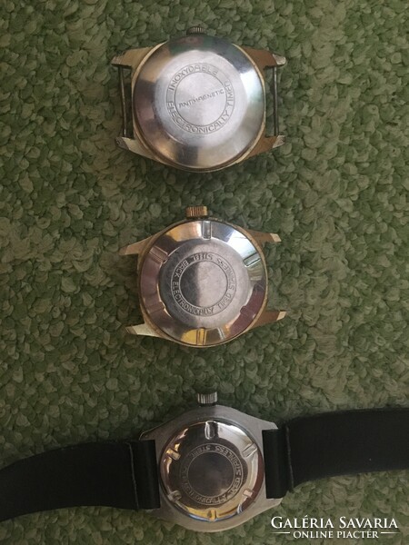 3 Pcs. Ruhla wristwatch (they work)