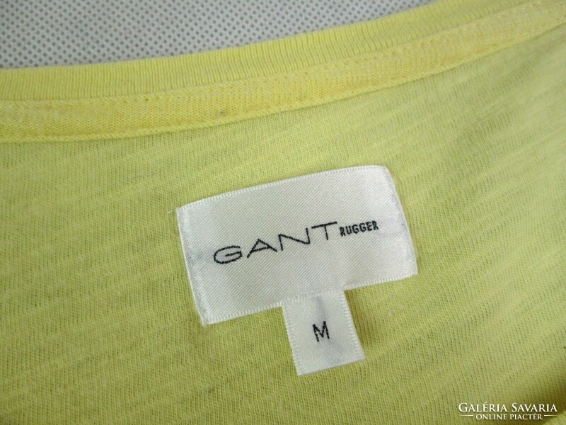 Original gant (m) sporty short-sleeved butter colored men's t-shirt