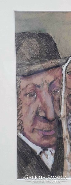 Judaica - portraits of rabbis.