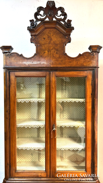 Unique antique cc. 200-year-old baroque Venetian cabinet writing cabinet tabernacle