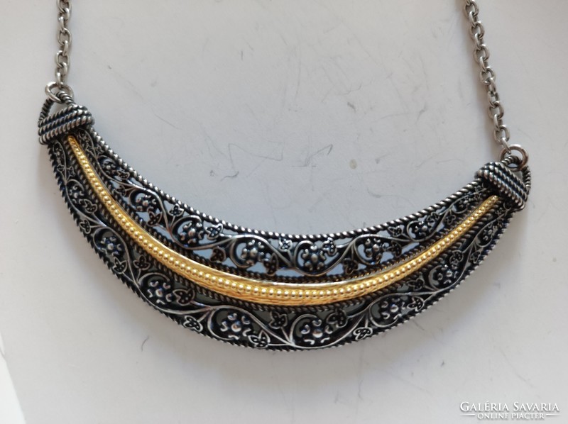 Israeli silver necklace-necklaces gold-plated