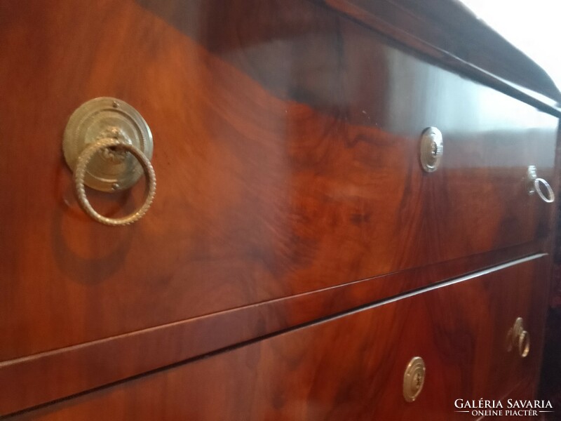 Biedermeier chest of drawers restored, beautiful beautiful rarity!