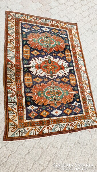 Antique, Caucasian celibate nomadic carpet, size 194*127 cm, in good condition, from about 1930