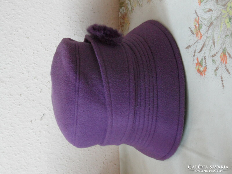 Lila női kalap ( 56/57-es )