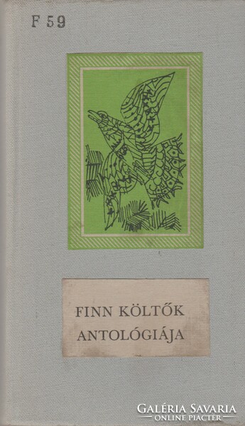 Fábián László(szerk.): Finn költők antológiája