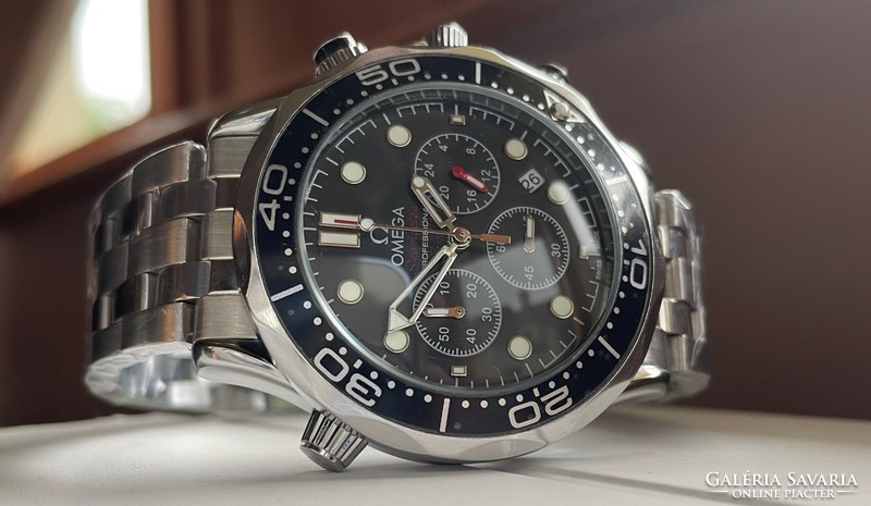 Omega seamaster chronograph - replica (161 g)