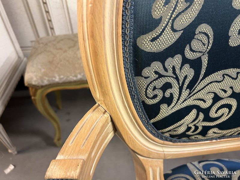 Francia barokk székek vintage, shabby Chix , Provence
