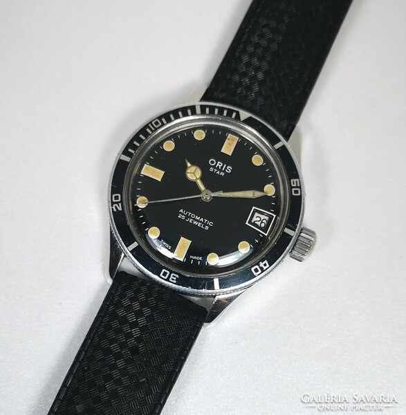 Oris star vintage extremely rare, 25-jewel automatic, oris cal. 645 Watches from the 1960s!