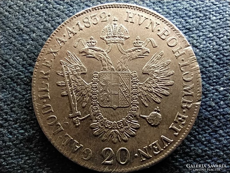 Ausztria II. Ferenc .583 ezüst 20 Krajcár 1832 A (id67590)