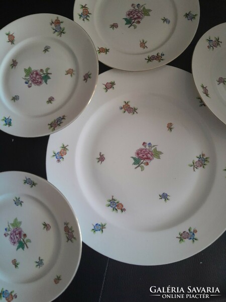 Herend eton cake set for 4 people