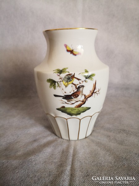 Herend Rothschild porcelain vase