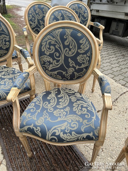 Francia barokk székek vintage, shabby Chix , Provence