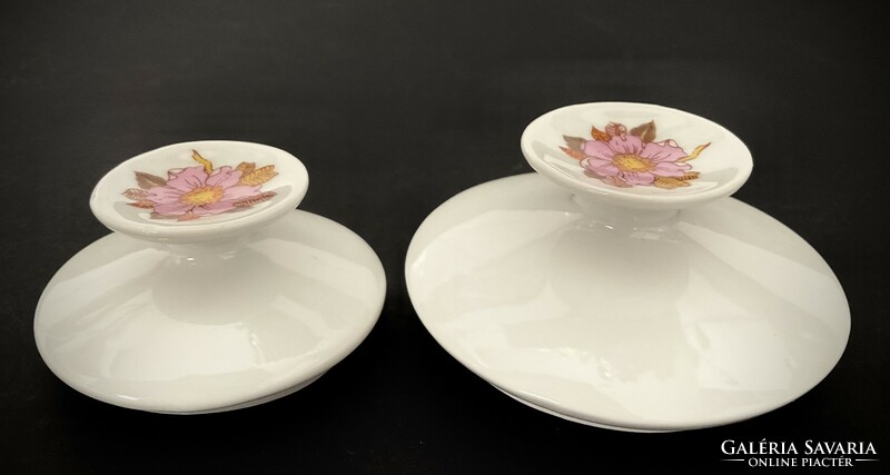 2 display cases dahlia flower jug lid dahlia sugar bowl top