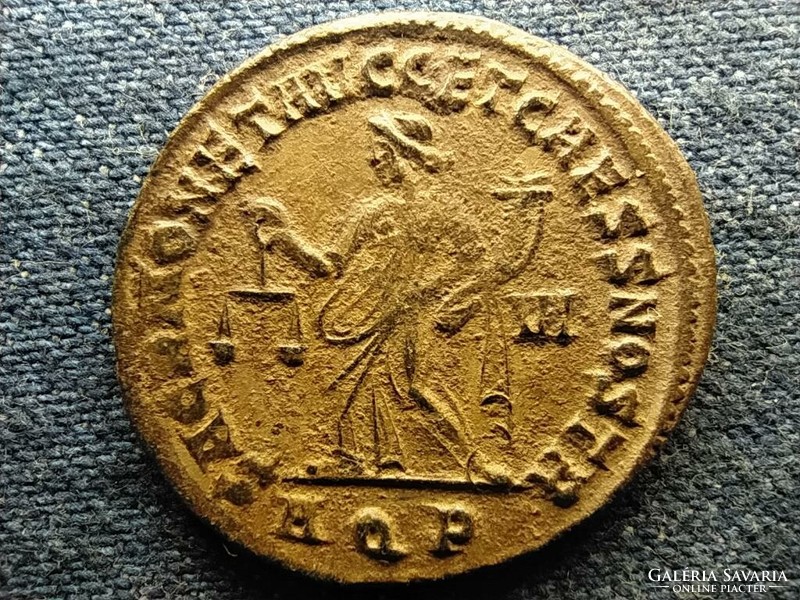 Római Birodalom Diocletianus (284-305) Follis RIC 35a SACRA MONETA AVGG ET CAESS NOSTR V (id52019)