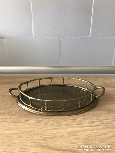 Bronze small basket, bowl