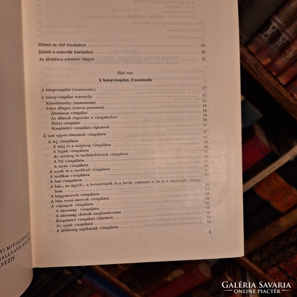 Dr B.KOVÁCS ANDRÁS: ÁLLATORVOSI ÁLTALÁNOS SEBÉSZET 1972-bővitett,átdolgozott kiadás MEZŐGAZDASÁGI KI