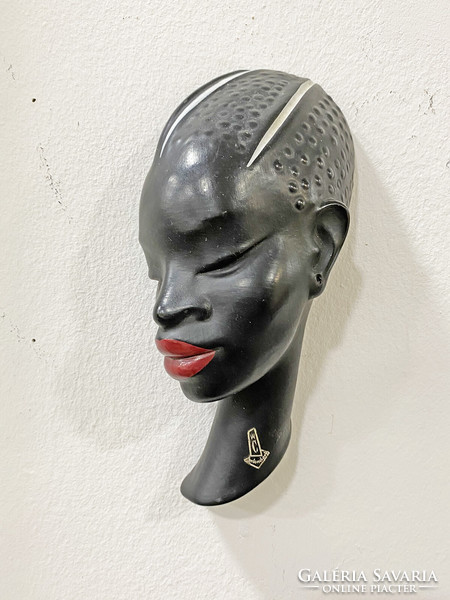 Cortendorf vintage ceramic wall mask