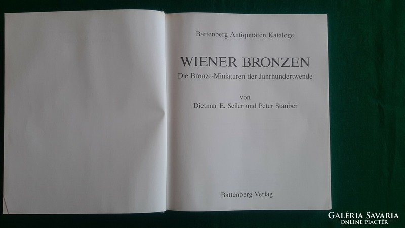 Battenberg  katalógus Bécsi bronz