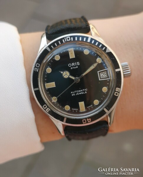 Oris star vintage extremely rare, 25-jewel automatic, oris cal. 645 Watches from the 1960s!