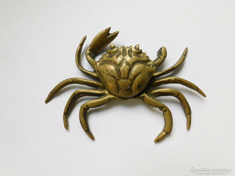 Copper crab leaf weight - incomplete