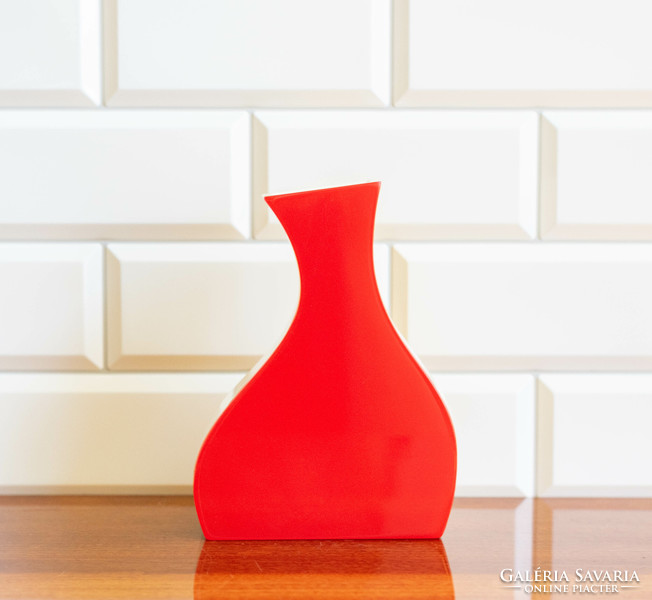 Villeroy & boch mettlach plexi / plexiglass vase - mid-century modern design