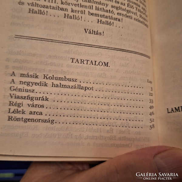 1930k.LAMPEL R.- ritka kiadói kolligátum-KARINTHY FRIGYES-LOVIK KÁROLY-HELTAI JENŐ  elbeszélések