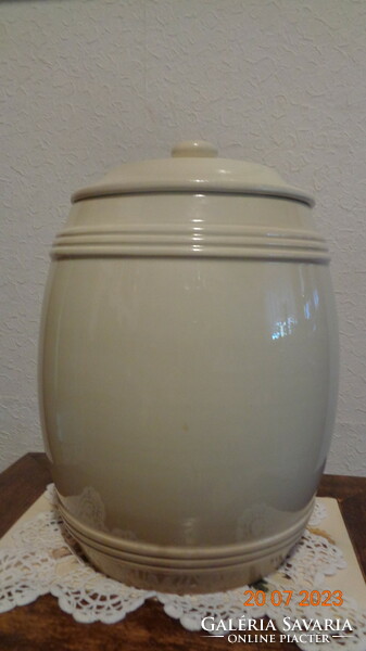 Zsolnay: silke, storage container, 31 cm with lid, rare, beautiful object