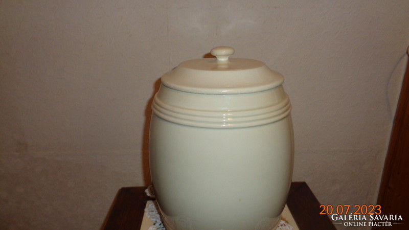 Zsolnay: silke, storage container, 31 cm with lid, rare, beautiful object