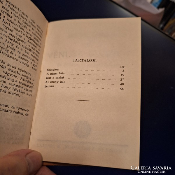 1930k.LAMPEL R.- ritka kiadói kolligátum-KARINTHY FRIGYES-LOVIK KÁROLY-HELTAI JENŐ  elbeszélések