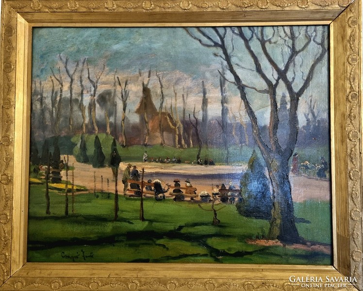 Jenő Csapó 1875 - 1954 painting