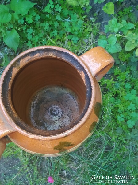 Folk earthenware cooking pot Silke