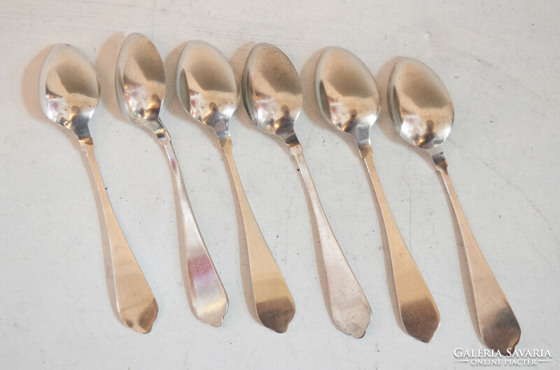 Silver cutlery set for 6 persons - baroque style (fm51)