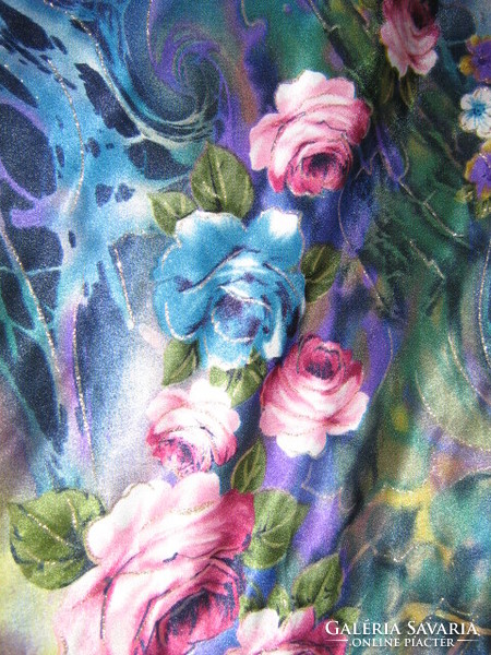 Álomszép különleges vintage csillogó rózsás csodaszép színvilágú női luxus ruha