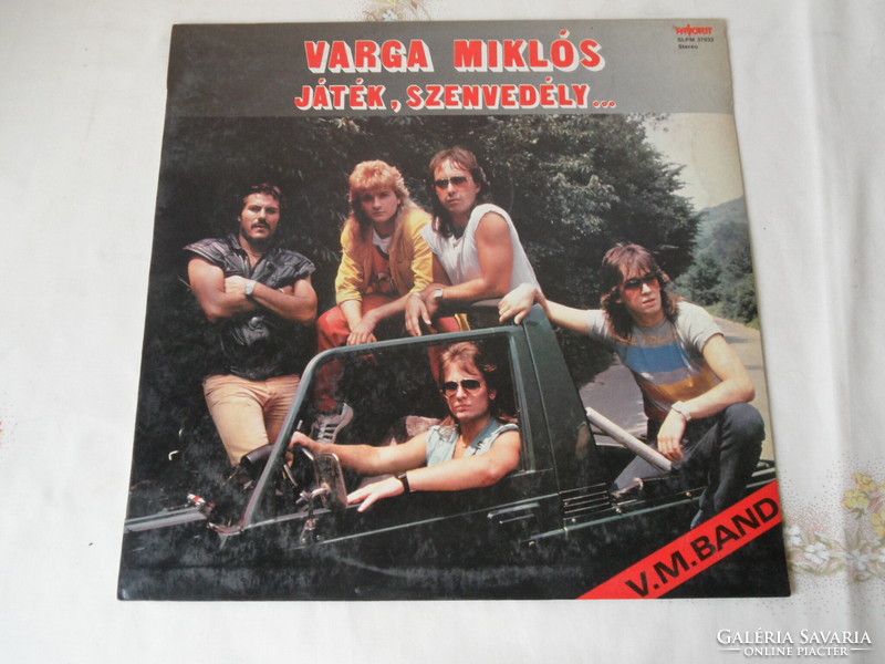 Miklós Varga: play, passion....- Vinyl record