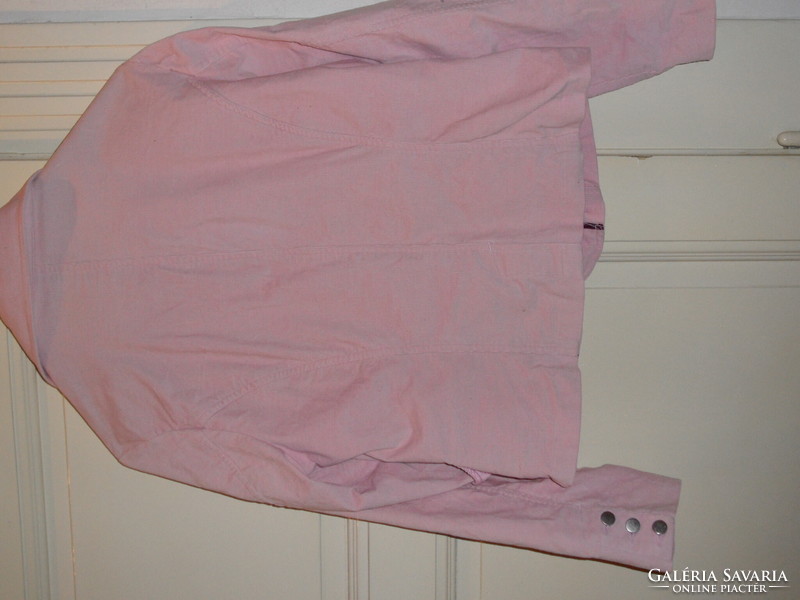 Outfit pink stretch women's blazer, jacket (size 42)