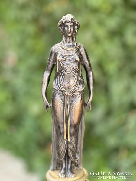 Isis - antique empire style female statue