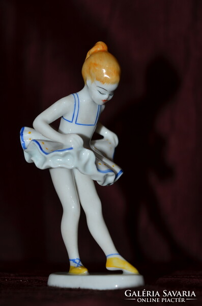 Hollóházi balerina 05  ( DBZ 0086 )
