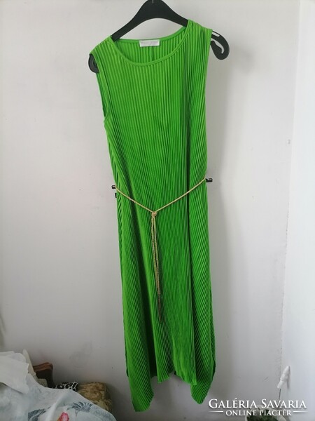 More beautiful than me plus size elegant casual boutique all over pleated dress fashion green