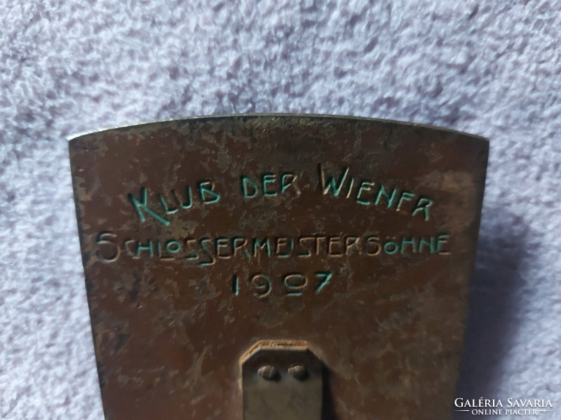 Club der Wiener Schlossermeister Söhne 1907  RRR
