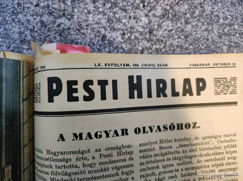 Képes Vasárnap 1938. II.félév.  27-52 (25 szám)