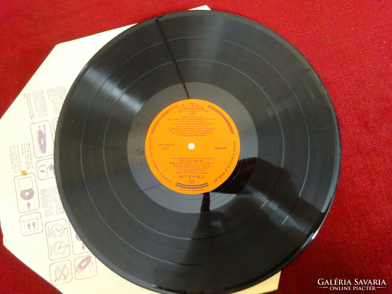 Vinyl LP, qualiton lpx 10070- stereo-mono. My mother, my soul .... Jókai.
