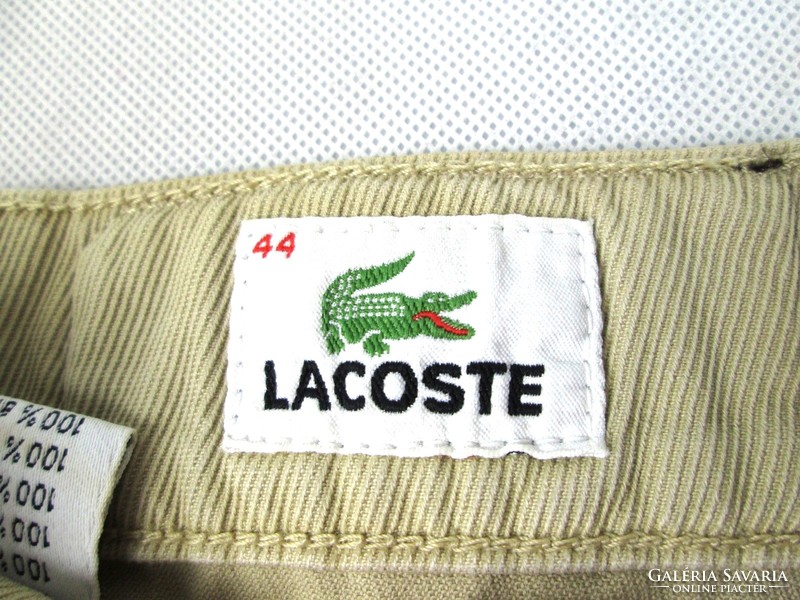 Original lacoste (w32) beige men's shorts