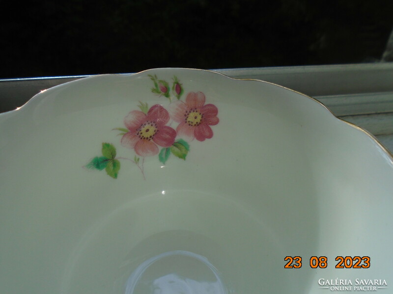 Coalport bone china June time tea cup with flower pattern